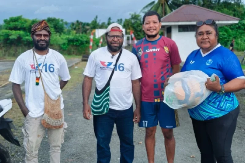 Inisiatif Partai Perindo Papua Tengah Dalam Dukung Olahraga di Nabire Timur