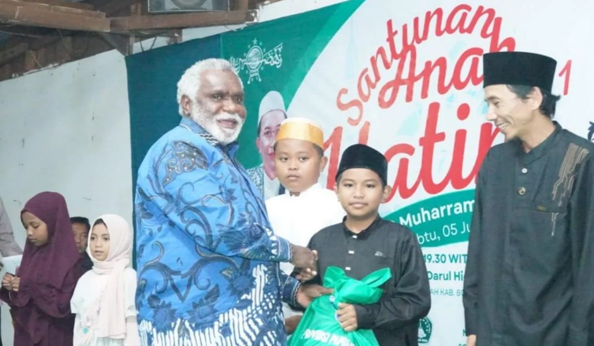Papua-Selatan-Salurkan-Bantuan-Sosial-Kepada-Anak-Yatim-Piatu-Boven-Digoel