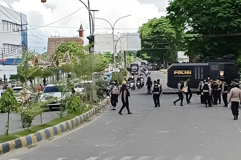 10 Simpatisan Terdakwa Makar Ditangkap Setelah Kericuhan di Sorong
