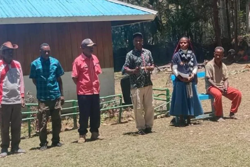 Bartol Yelipele Resmi Pimpin Kampung Pawekama di Jayawijaya