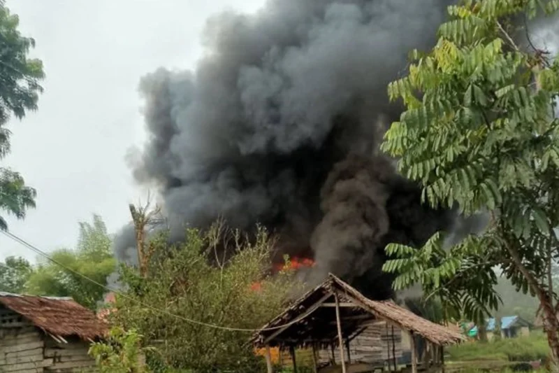 KKB Elkius Kobak Serang Warga, Bakar Rumah di Asmat Papua