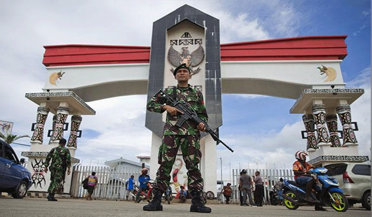 Kemenimipas Tinjau PLBN Skouw Untuk Pastikan Pengawasan Perbatasan Maksimal Di Papua
