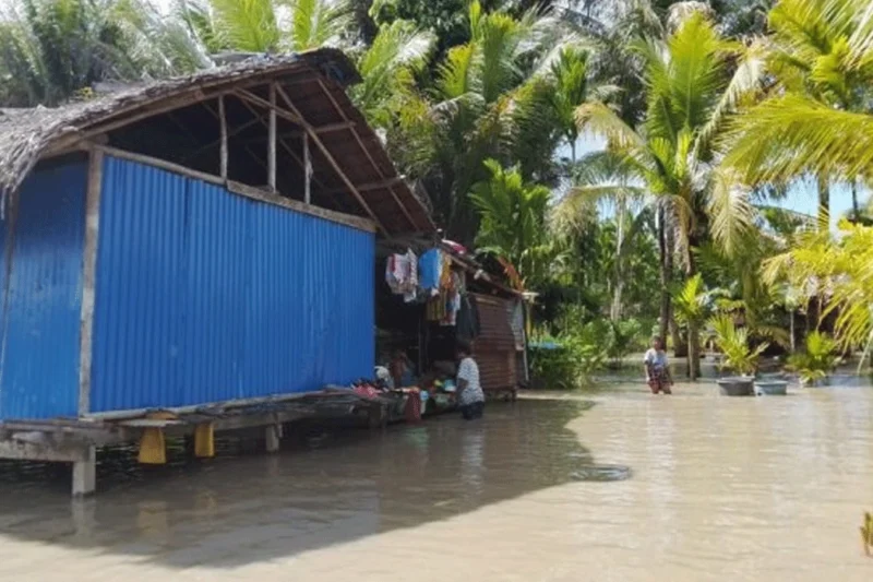Banjir Rendam 49 KK di Tiga Kampung Kabupaten Sarmi, Papua