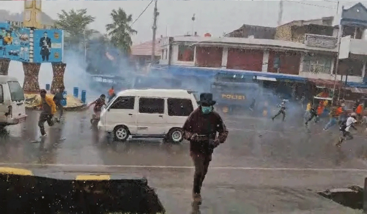 Polisi Bergerak Cepat Amankan Area