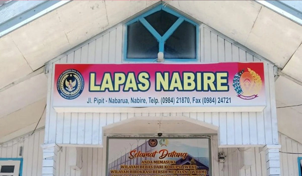 Tiga Kali Napi Kabur, Ada Apa Dengan Pengawasan Lapas Nabire?