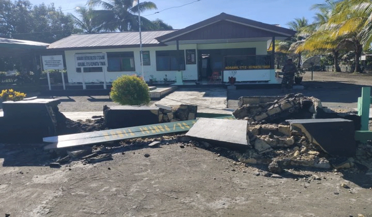 Sarmi Berduka: Gempa Magnitudo 6,6 Guncang Papua, Bangunan Rusak, Warga Tetap Waspada