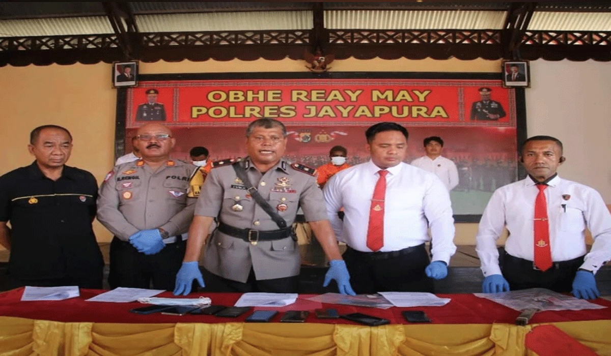 Polisi Ungkap Kasus Begal Sadis Tewaskan Driver Ojek Online Di Jayapura