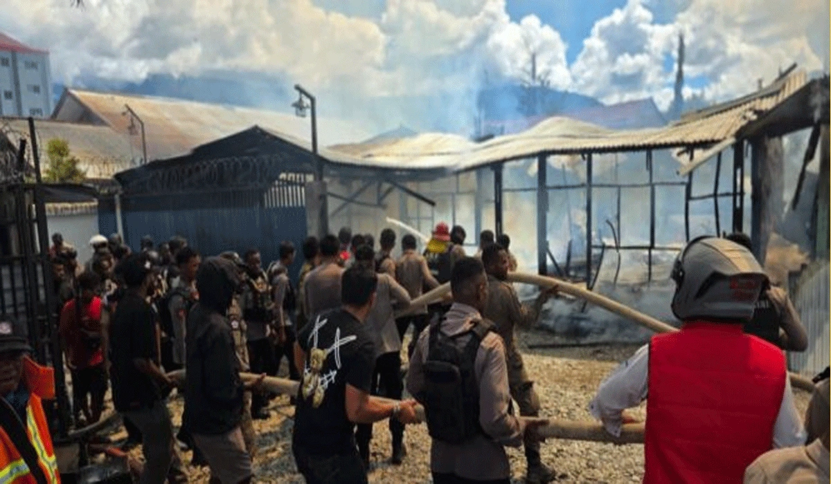 Delapan Rumah Ludes Dilalap Api Di Wamena, Kerugian Ditaksir Ratusan Juta Rupiah
