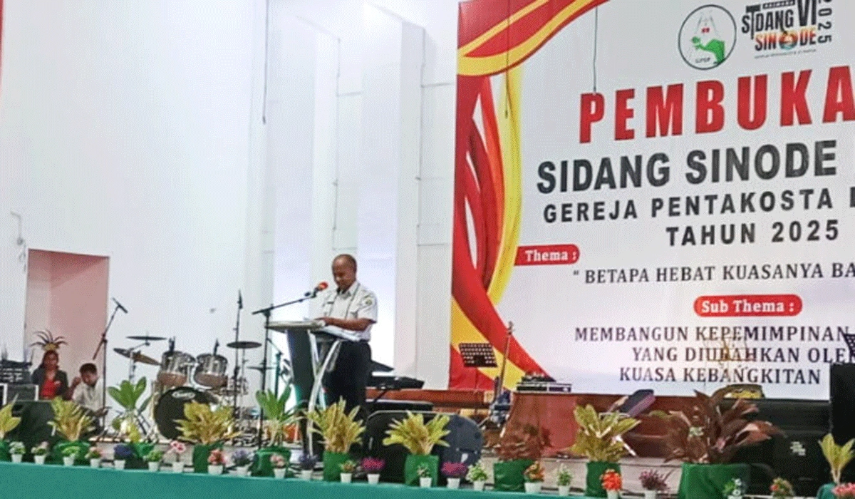 Gubernur Papua Barat Apresiasi GPDP Sebagai Pilar Kerohanian Dan Karakter Bangsa