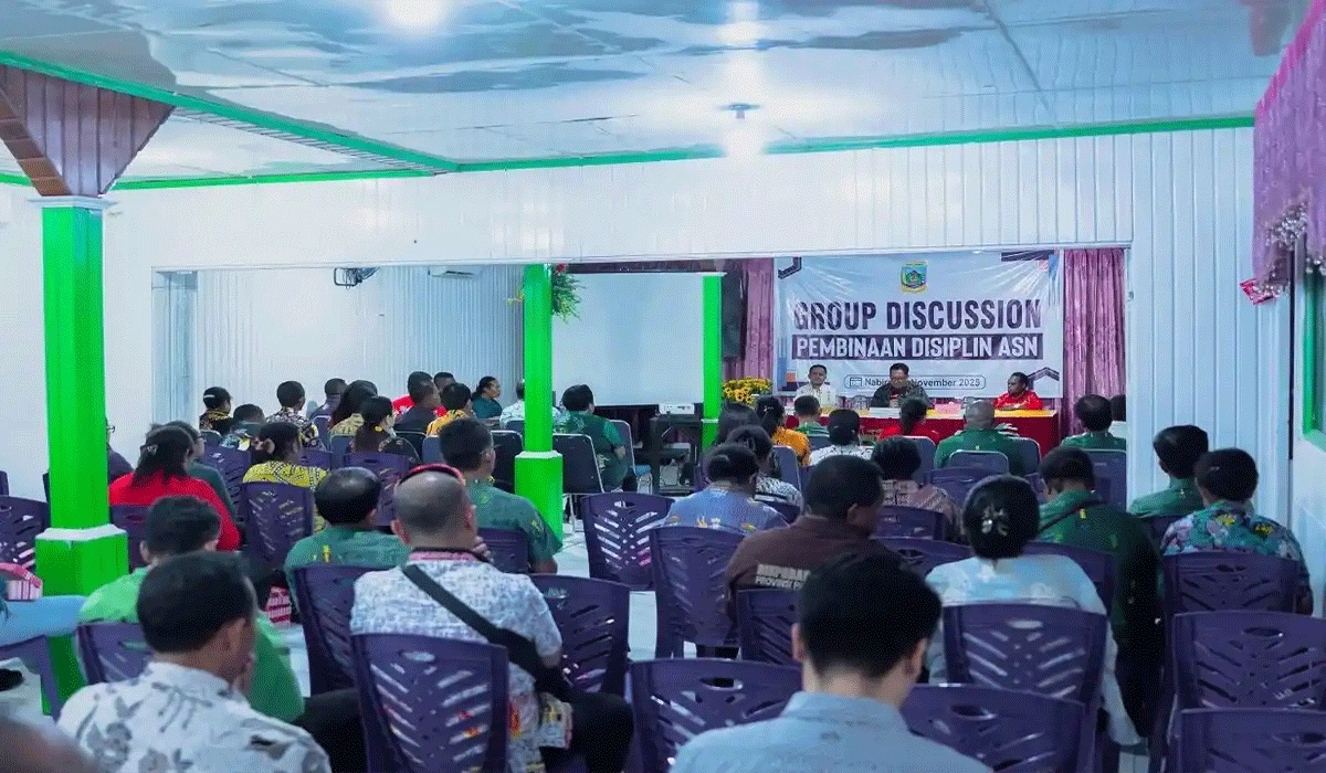 Penjabat Sekda Papua Tengah Dorong Peningkatan Disiplin ASN