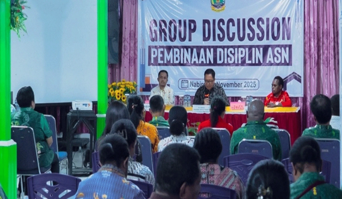 Penjabat Sekda Papua Tengah Dorong Peningkatan Disiplin ASN
