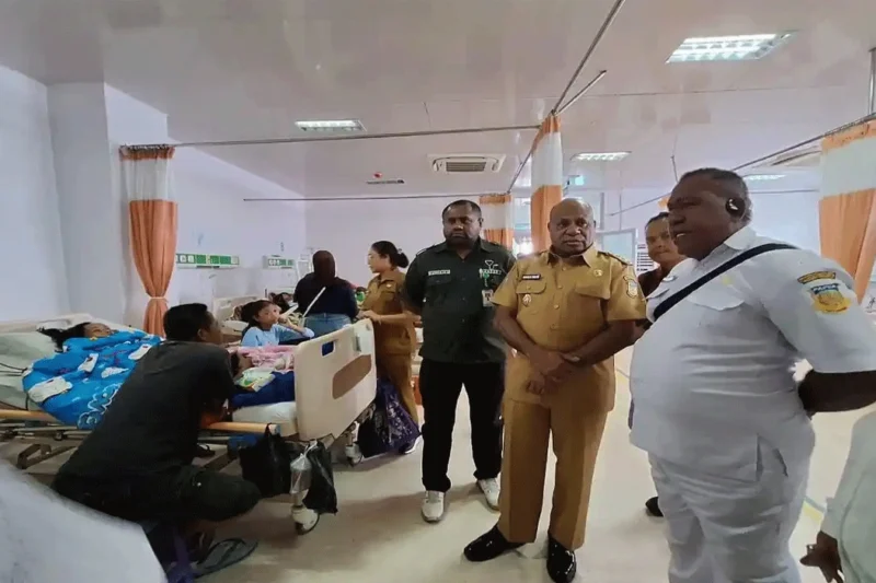 Gubernur Fakhiri Copot Direktur RSUD Jayapura, Manajemen Dievaluasi Total